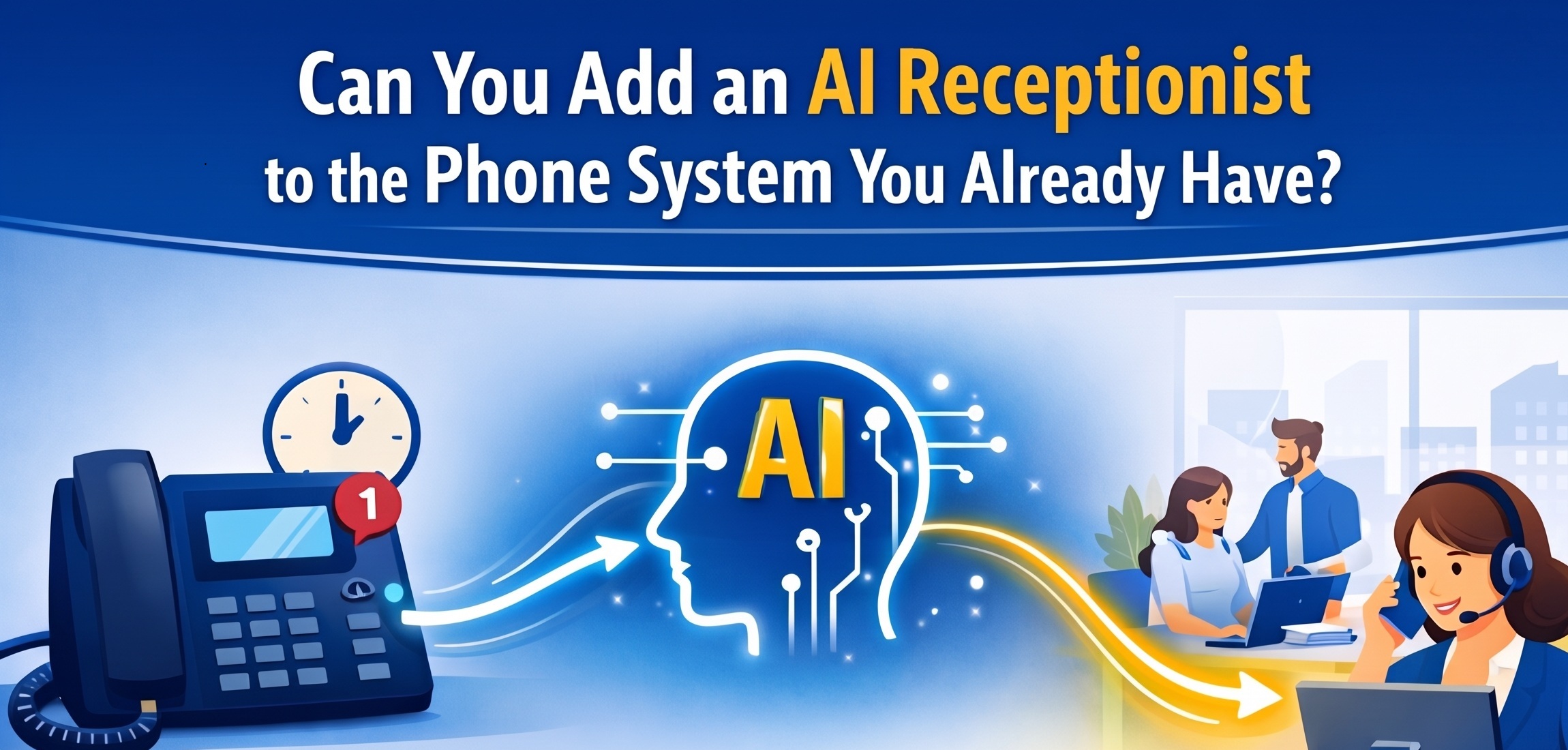 How to add an AI Receptionist